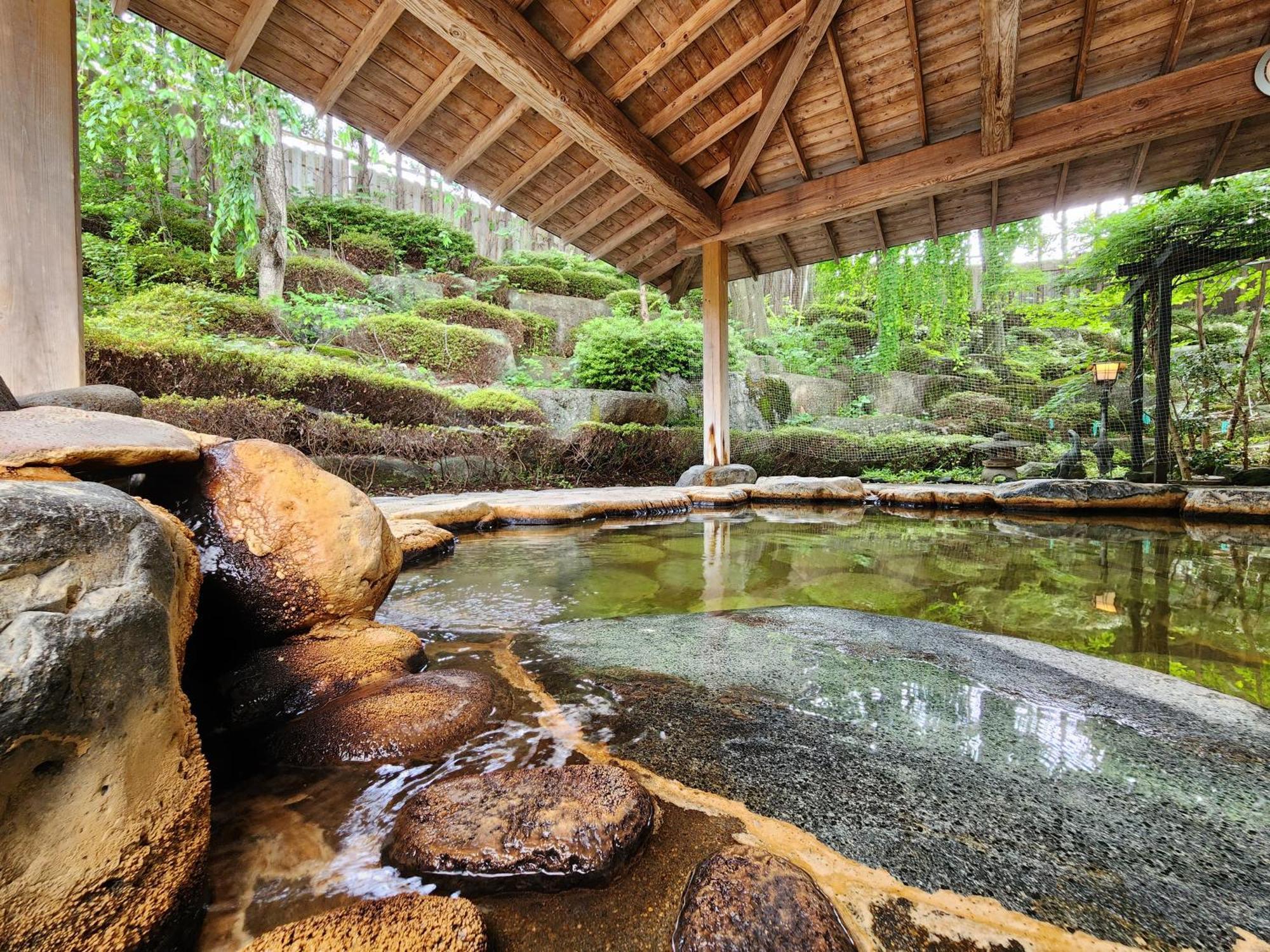 Shugyoku No Yu Yakushido Onsen Hotel Oshu Buitenkant foto