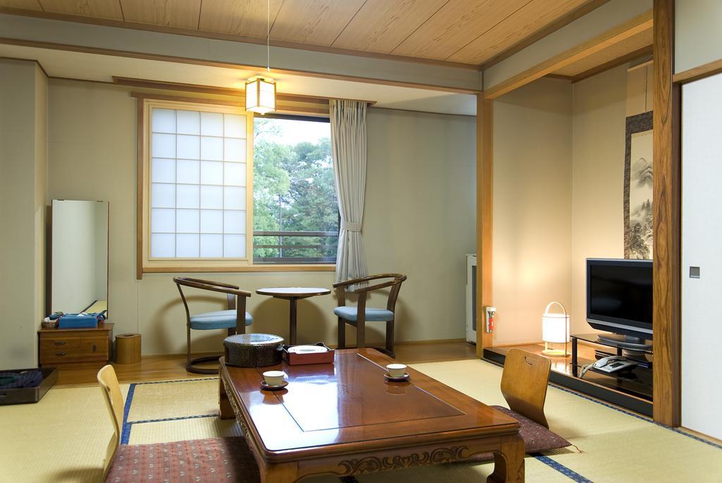 Shugyoku No Yu Yakushido Onsen Hotel Oshu Buitenkant foto
